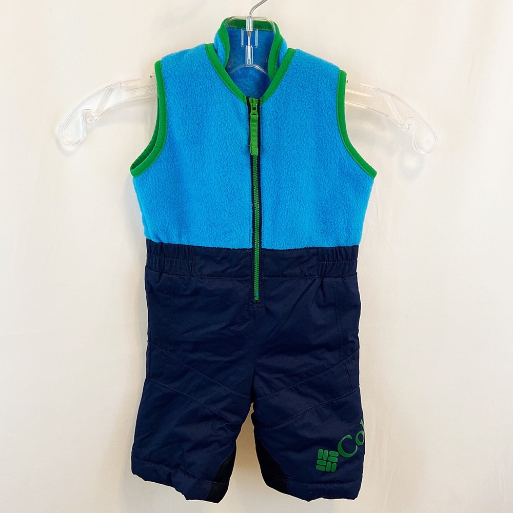 Columbia Baby Fleece Puff Zippered Snowsuit 6 mths